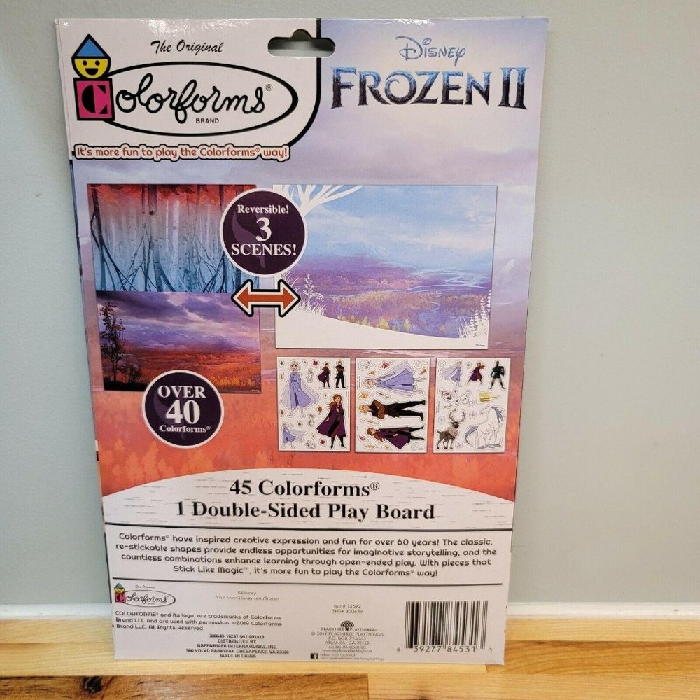 Colorforms Disney Frozen II Sticker Story Set - Picture 2 of 2